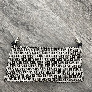 Fendi Black and White Mini Bag